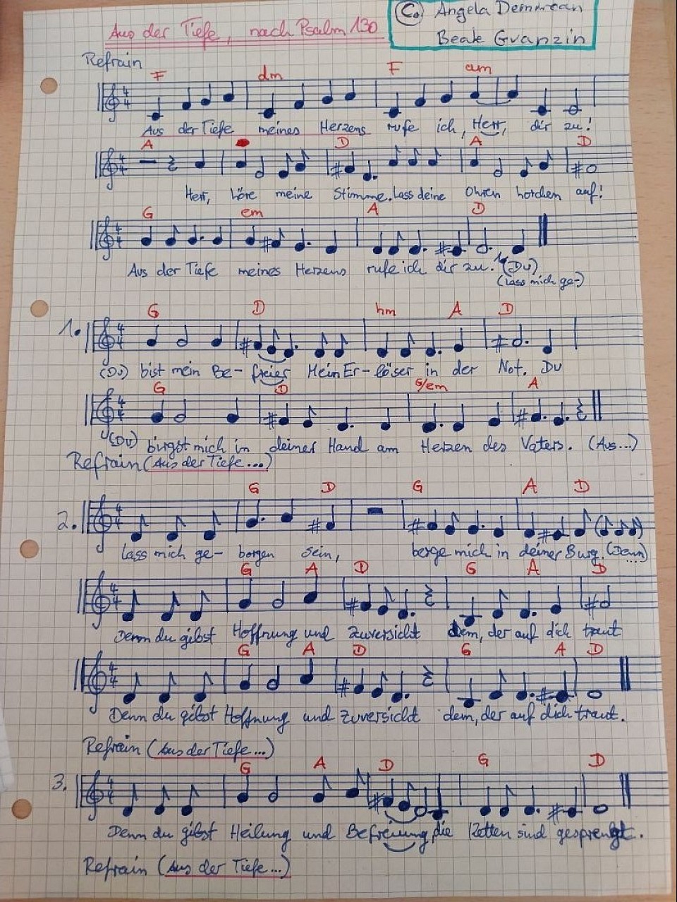 Aus der Tiefe